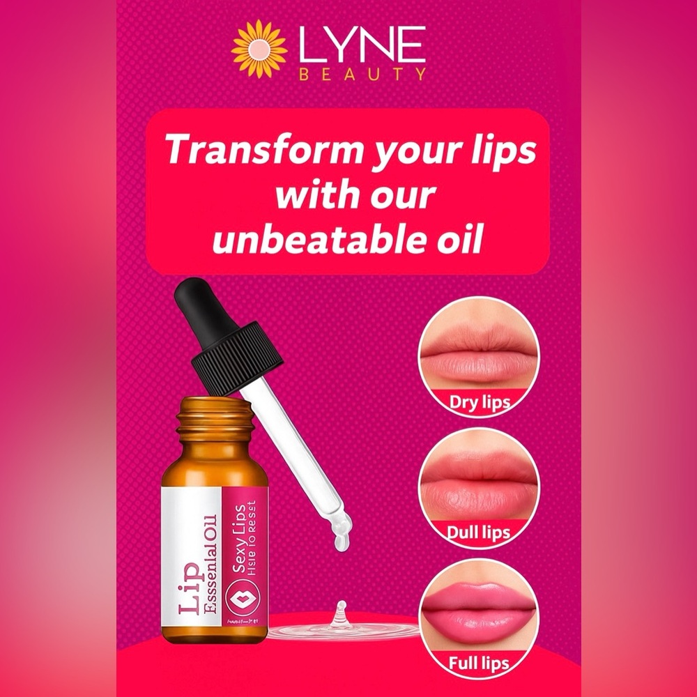 LIP ESSENTIAL OIL SERUM by LYNE BEAUTY - Picture 2 of 9